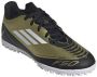 Adidas Perfor ce F50 Club Messi voetbalschoenen metallic goud wit zwart Imitatieleer 37 1 3 - Thumbnail 8