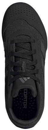 Adidas Performance Predator 24 Indoor Sala Junior zaalvoetbalschoenen zwart antraciet Imitatieleer 28