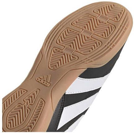Adidas Performance Predator 24 Indoor Sala Junior zaalvoetbalschoenen zwart wit rood Imitatieleer 28
