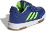 Adidas Sportswear Tensaur Sport 2.0 sneakers kobaltblauw limegroen wit Jongens Meisjes Imitatieleer 36 2 3 - Thumbnail 7