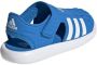Adidas Performance Water Sandal waterschoenen kobaltblauw wit kids - Thumbnail 6