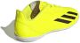 Adidas Performance X Crazyfast Club IN Junior voetbalschoenen geel zwart wit Jongens Meisjes Imitatieleer 36 2 3 - Thumbnail 4