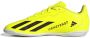 Adidas Performance X Crazyfast Club IN Junior voetbalschoenen geel zwart wit Jongens Meisjes Imitatieleer 36 2 3 - Thumbnail 5