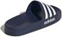 Adidas Sportswear Adilette Shower slippers donkerblauw wit Rubber 28 - Thumbnail 8