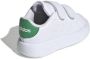 Adidas Sportswear Advantage CF sneakers wit groen Synthetisch 19 - Thumbnail 5