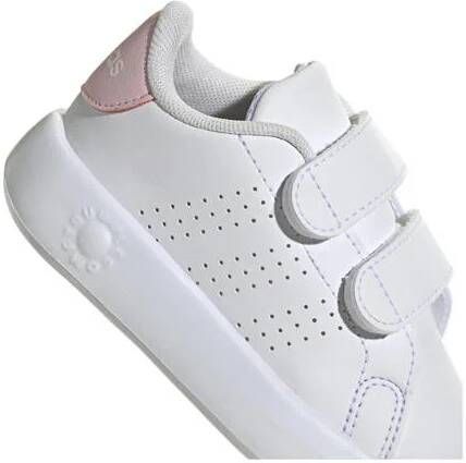 Adidas Sportswear Advantage CF sneakers wit roze Jongens Meisjes Synthetisch 23