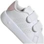 Adidas Sportswear Advantage CF sneakers wit roze Jongens Meisjes Synthetisch 23 - Thumbnail 3