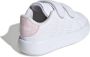 Adidas Sportswear Advantage CF sneakers wit roze Jongens Meisjes Synthetisch 23 - Thumbnail 4