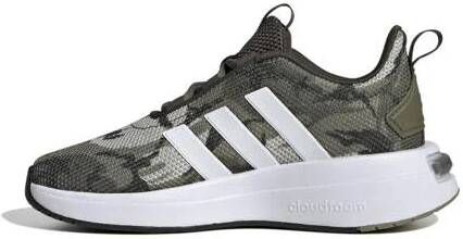 Adidas Sportswear Racer TR23 sneakers donkergroen camouflage Jongens Meisjes Mesh 29
