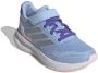 Adidas Sportswear Runfalcon 5 sneakers blauw zilver grijs Mesh 28 - Thumbnail 5