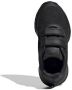 Adidas Sportswear Tensaur Run 2.0 sneakers zwart antraciet Mesh 38 2 3 - Thumbnail 4