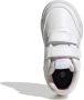 Adidas Sportswear Tensaur sneakers wit lichtblauw lila Jongens Meisjes Imitatieleer 19 - Thumbnail 9