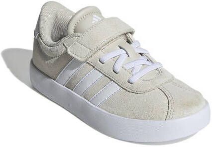 Adidas Sportswear VL Court 3.0 sneakers beige wit Jongens Meisjes Suede 29