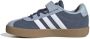 Adidas Sportswear VL Court 3.0 sneakers donkerblauw lichtblauw wit Suede 28 - Thumbnail 2