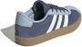 Adidas Sportswear VL Court 3.0 sneakers donkerblauw lichtblauw wit Suede 37 1 3 - Thumbnail 6