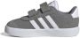 Adidas Sportswear VL Court 3.0 sneakers donkergrijs wit Suede 27 - Thumbnail 9