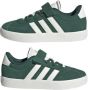 Adidas Sportswear VL Court 3.0 sneakers donkergroen wit Suede 28 - Thumbnail 10