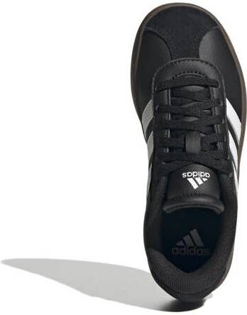 Adidas Sportswear VL Court 3.0 sneakers zwart wit Jongens Meisjes Suede 28