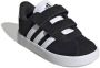 Adidas Sportswear VL Court 3.0 sneakers zwart wit Suede 21 - Thumbnail 5