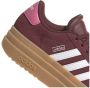 Adidas Sportswear VL Court Bold suède sneakers donkerrood wit Suede 38 2 3 - Thumbnail 10