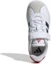 Adidas Sportswear VL Court sneakers wit blauw rood Suede 30 - Thumbnail 3