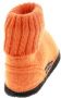 Bergstein Pantoffels Oranje Schapenwol 750212 Schapenwol - Thumbnail 7