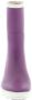 Bergstein regenlaarzen donkerpaars wit Rubber Effen 35 - Thumbnail 6