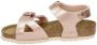 Birkenstock Rio Kids Sandalen Electric Metallic Copper Narrow fit | Goud | Imitatieleer - Thumbnail 5