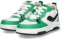 Braqeez 424254-565 Jongens Lage Sneakers Groen Wit Zwart Leer Veters - Thumbnail 8