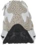 Braqeez 424440-501 Meisjes Lage Sneakers Offwhite Print Leer Veters - Thumbnail 4