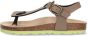 Braqeez Sammy Spain sandalen taupe Bruin Jongens Imitatieleer Effen 30 - Thumbnail 5