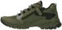 Braqeez 422923-569 Jongens Lage Sneakers Groen Leer Veters - Thumbnail 4