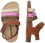 Break True sandalen cognac roze Bruin Meisjes Imitatieleer Meerkleurig 24 - Thumbnail 4