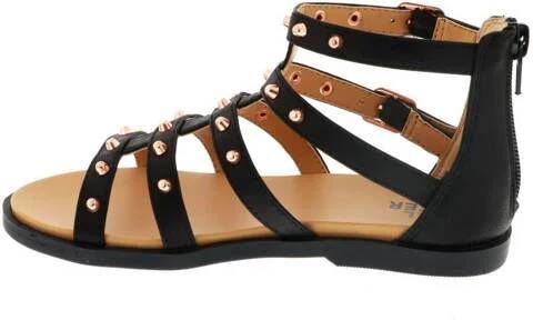 Bullboxer ALM015F1S sandalen met studs zwart Meisjes Imitatieleer Effen 30