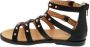 Bullboxer Alm015 Sandalen Meisjes Kids Zwart - Thumbnail 11