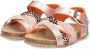 BunniesJR Becky Beach Meisjes Platte Sandalen Roze Print Imitatieleer Gesp - Thumbnail 6