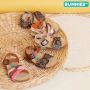 Bunnies Babette Beach sandalen lichtroze Meisjes Imitatieleer Dierenprint 27 - Thumbnail 4