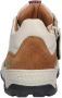 BunniesJR Bunnies JR 222848-413 Meisjes Hoge Sneakers Beige Leer Veters - Thumbnail 8