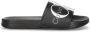 Calvin Klein badslippers zwart Rubber Logo 37 - Thumbnail 3