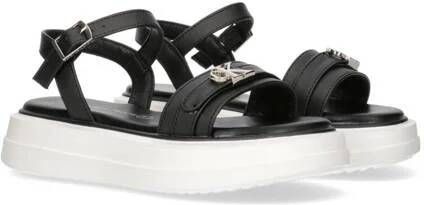 Calvin Klein sandalen zwart Meisjes Imitatieleer Effen 30