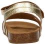 Clic! leren sandalen goud Meisjes Leer Effen 26 | Sandaal van - Thumbnail 4