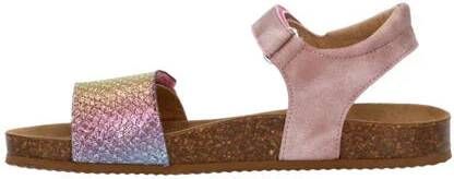 clic! leren sandalen roze Meisjes Leer Meerkleurig 34