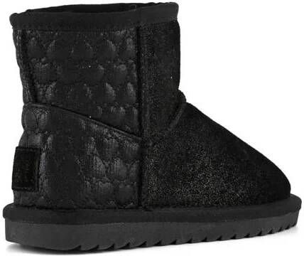 Colors of California suède enkelboots zwart Meisjes Suede Effen 30