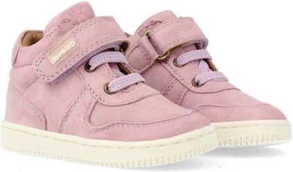 Develab suède sneakers roze Jongens Meisjes Suede Effen 25