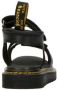Dr. Martens Klaire J Black T Lamper leren sandalen zwart Meisjes Leer Effen 32 - Thumbnail 15