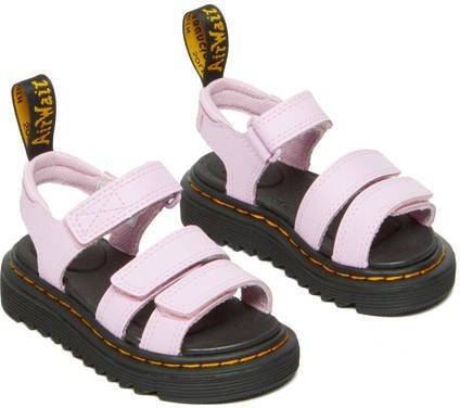 Dr. Martens Roze Leren Sandalen Zebrilus Editie Pink Heren - Foto 4
