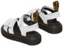 Dr. Martens Klaire T leren sandalen wit Meisjes Leer Effen 23 - Thumbnail 4