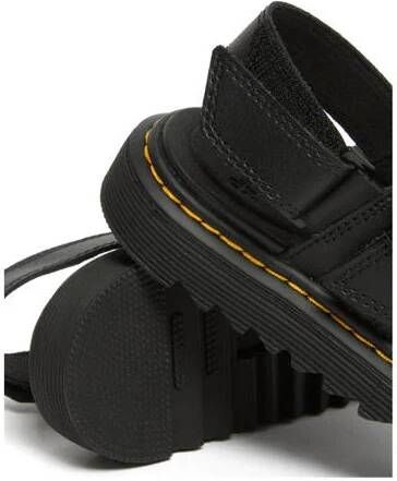 Dr. Martens Varel leren sandalen zwart Jongens Meisjes Leer Effen 28