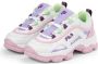 Fila Strada Dreamster sneakers wit lichtroze lila Jongens Meisjes Imitatieleer 38 - Thumbnail 13