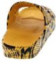 Freedom Moses slippers geel zwart Meisjes Rubber All over print 35-36 - Thumbnail 5